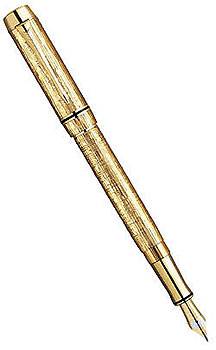 яПерьевая ручка F103 Parker Duofold Presidential International  Solid Gold Esparto (S0691460)